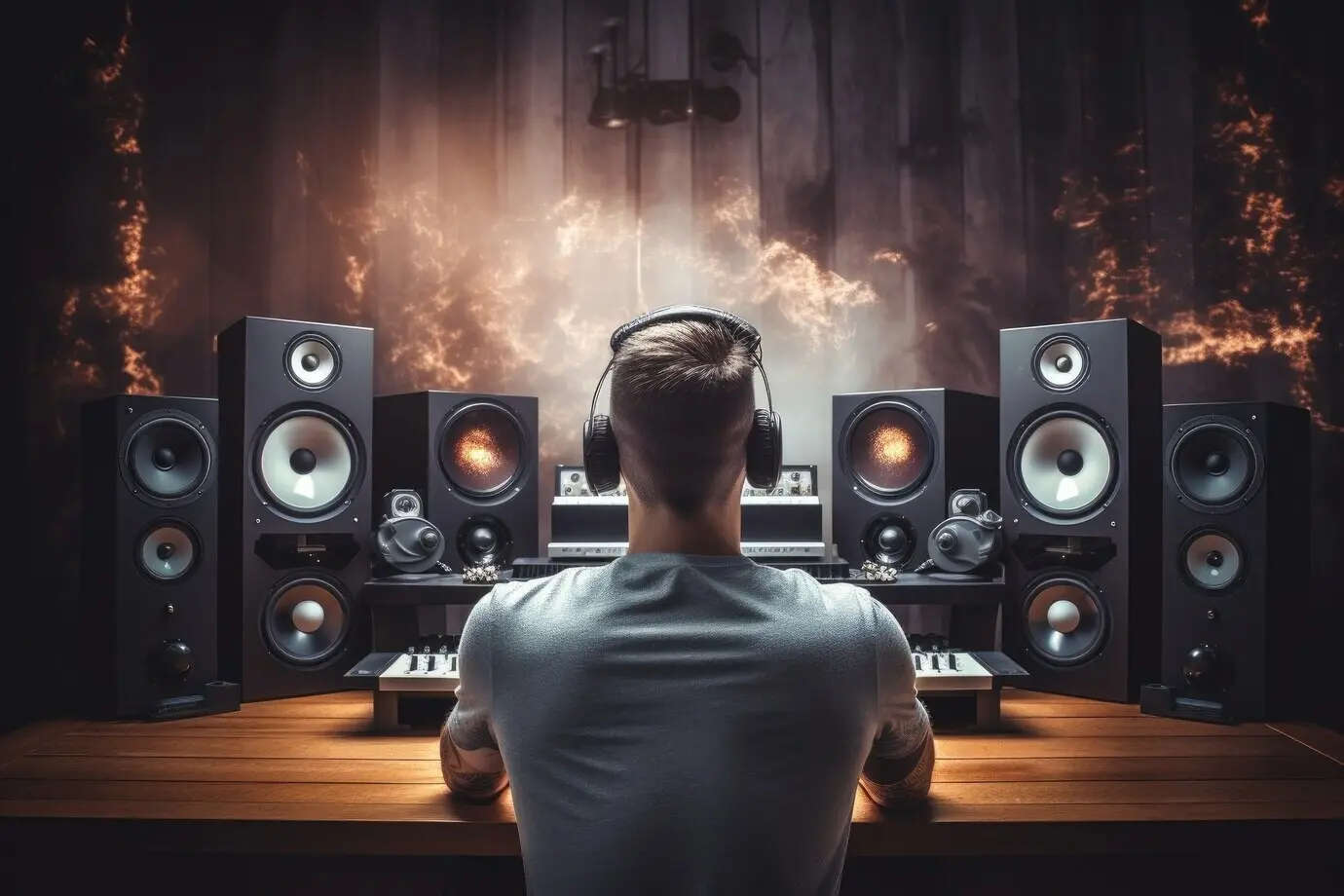 3D‑сцена на музыкальную тему